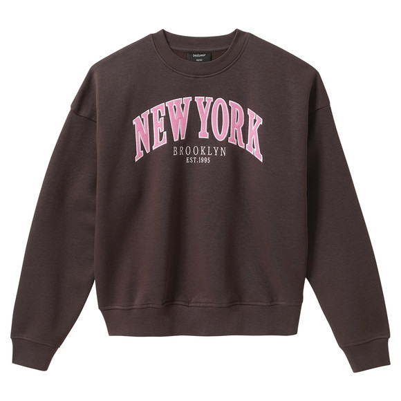 Mädchen Sweatshirt mit Stickerei