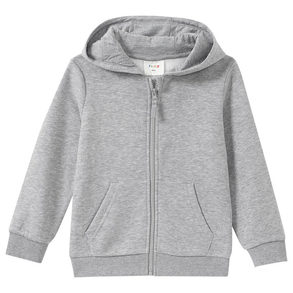 Jungen Sweatjacke im Basic-Look