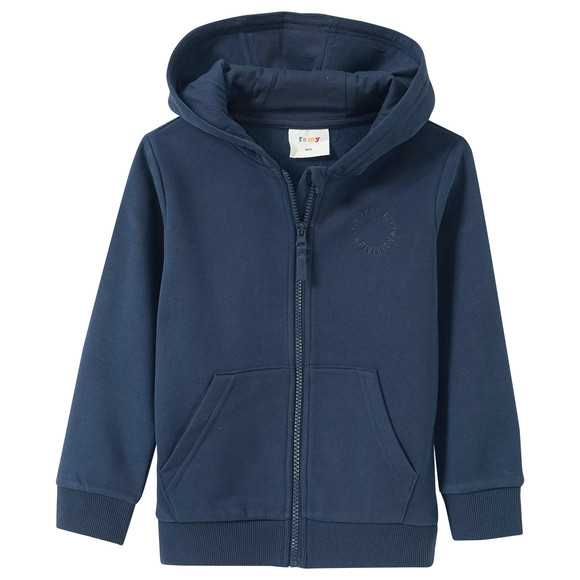 Jungen Sweatjacke im Basic-Look