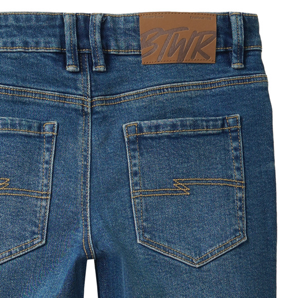 Jungen Slim-Jeans mit verstellbarem Bund