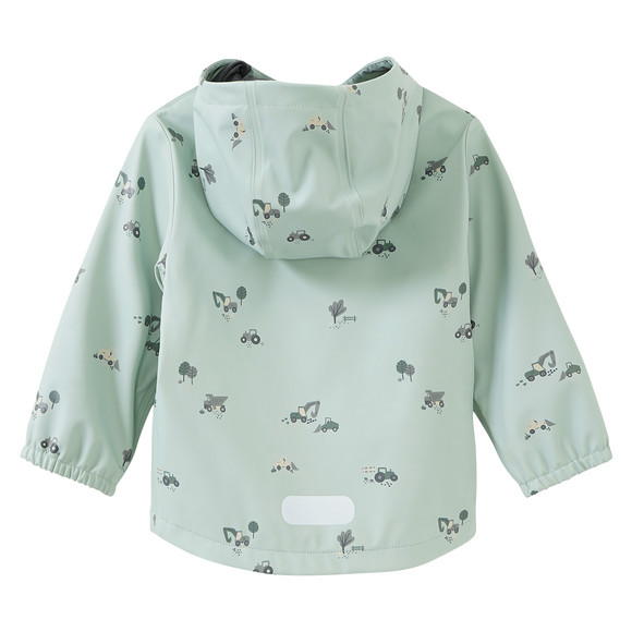 Baby Regenjacke mit Fahrzeug-Allover
