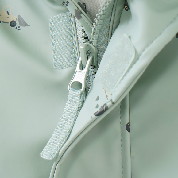 Baby Regenjacke mit Fahrzeug-Allover