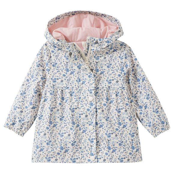 Baby Regenjacke im Millefleur-Design