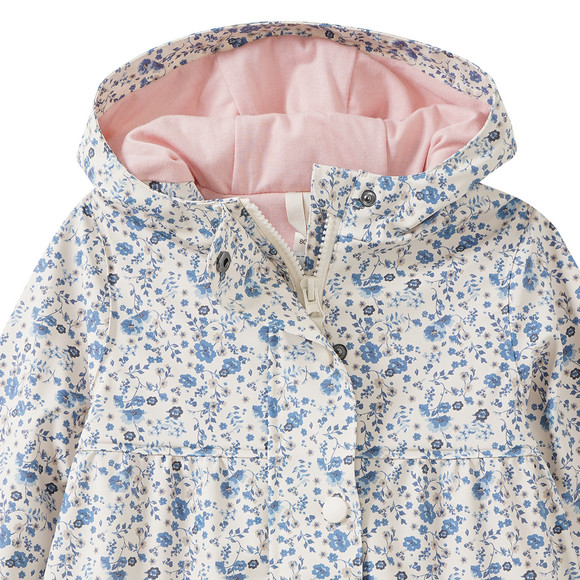Baby Regenjacke im Millefleur-Design