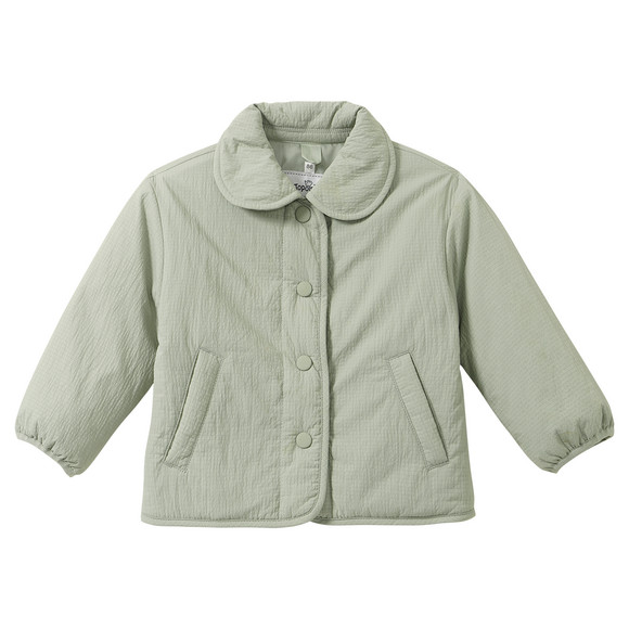 Baby Jacke mit strukturiertem Material