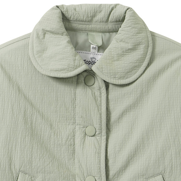 Baby Jacke mit strukturiertem Material