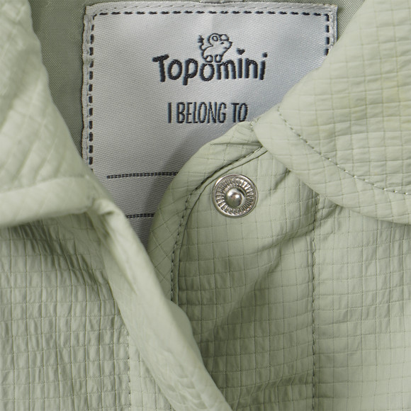 Baby Jacke mit strukturiertem Material