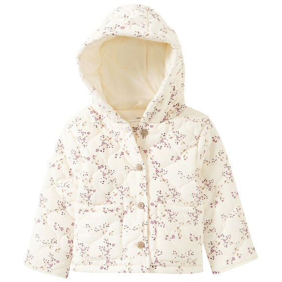 Baby Cordjacke mit Blümchen