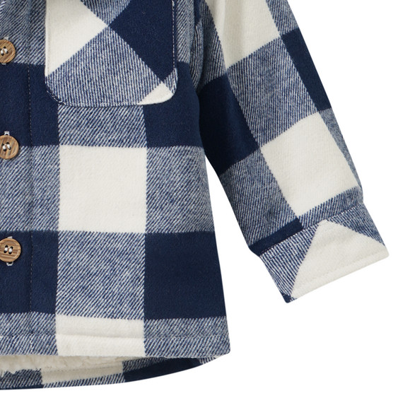 Baby Fleecejacke mit Kapuze