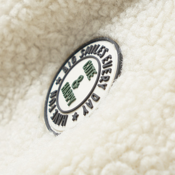 Baby Teddyjacke im College-Style