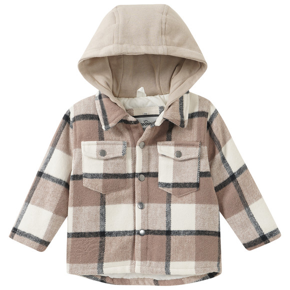 Baby Fleecejacke mit Kapuze