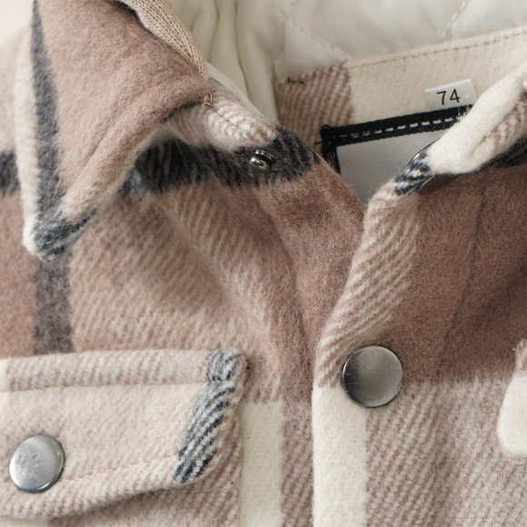 Baby Fleecejacke mit Kapuze