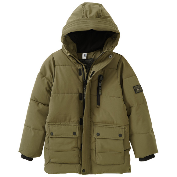 Jungen Steppjacke mit Pattentaschen