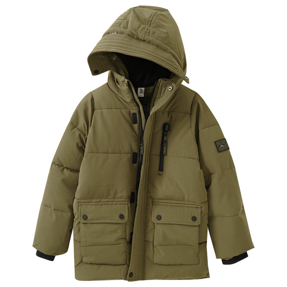 Jungen Steppjacke mit Pattentaschen
