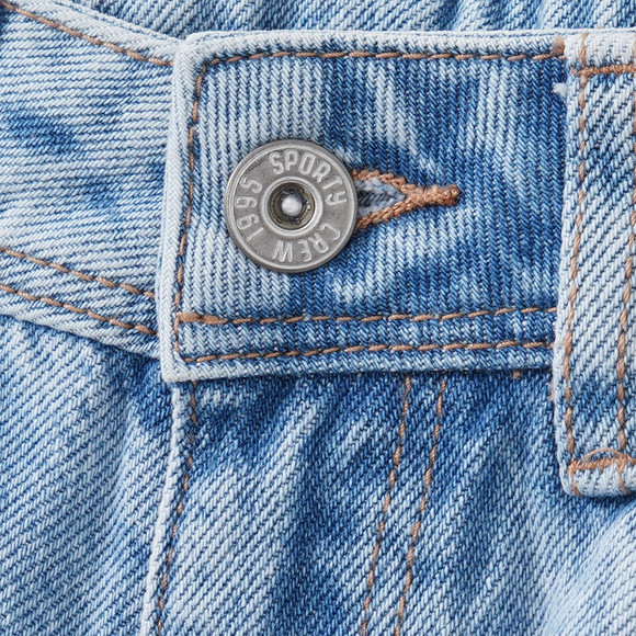 Jungen Baggy-Jeans mit verstellbarem Bund
