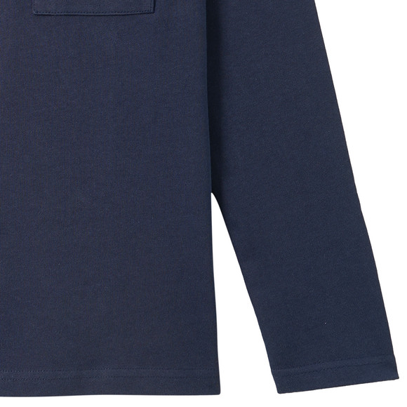 Jungen Langarmshirt mit Brusttasche