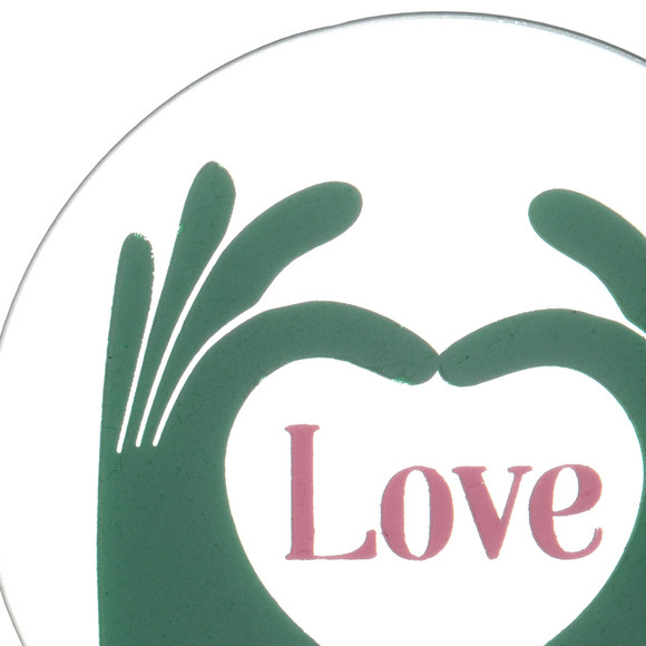 Untersetzer aus Glas