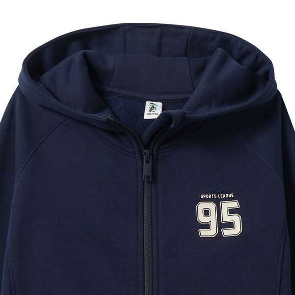 Jungen Sweatjacke mit Kapuze