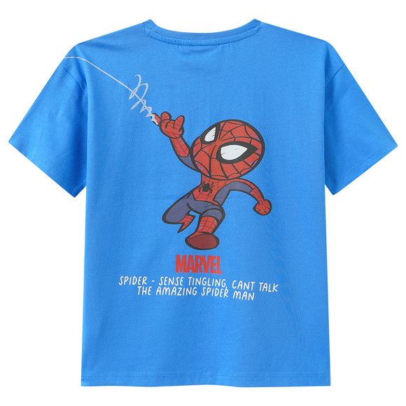 MARVEL T-Shirt mit Print blau