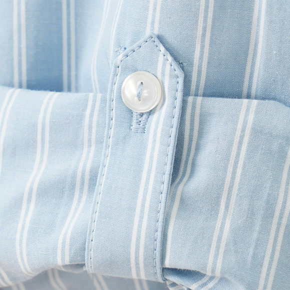 Mädchen Bluse mit Längsstreifen