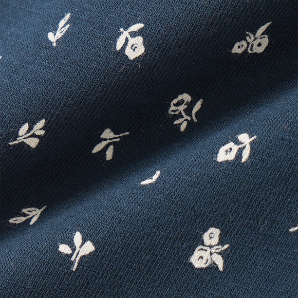 Mädchen-Leggings mit Blumen-Motiven allover