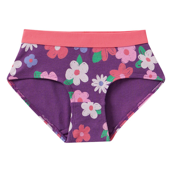 5 Mädchen Pantys mit Rippstruktur