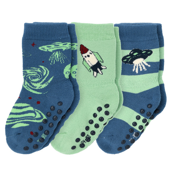 3 Paar Jungen Stoppersocken im Set