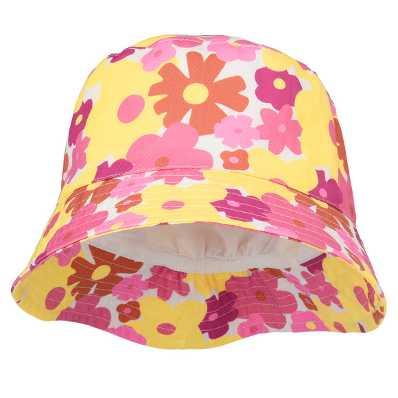 Mädchen Hut mit Blumen-Allover