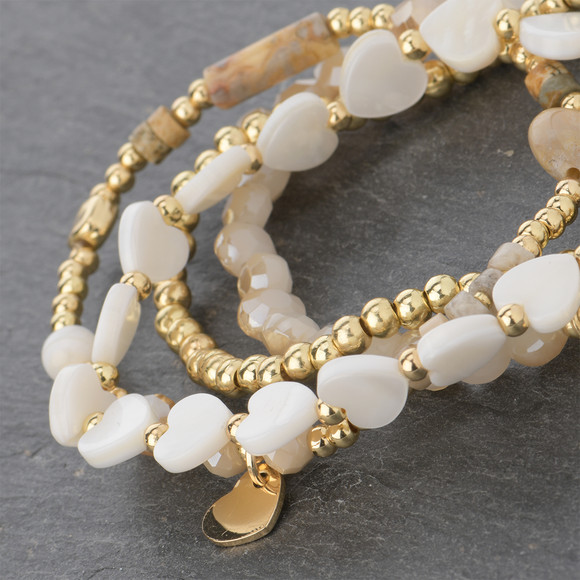 4 Damen Armbänder im Set