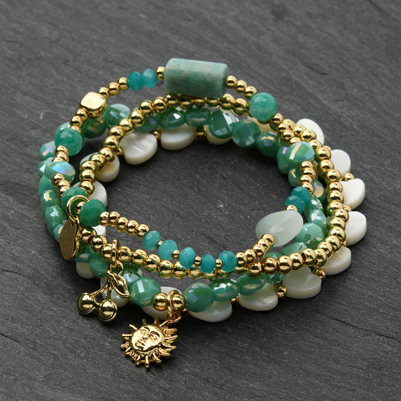 4 Damen Armbänder im Set