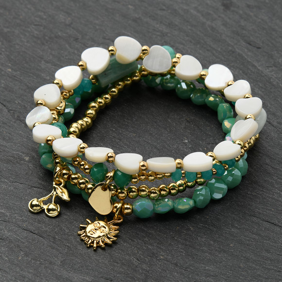 4 Damen Armbänder im Set