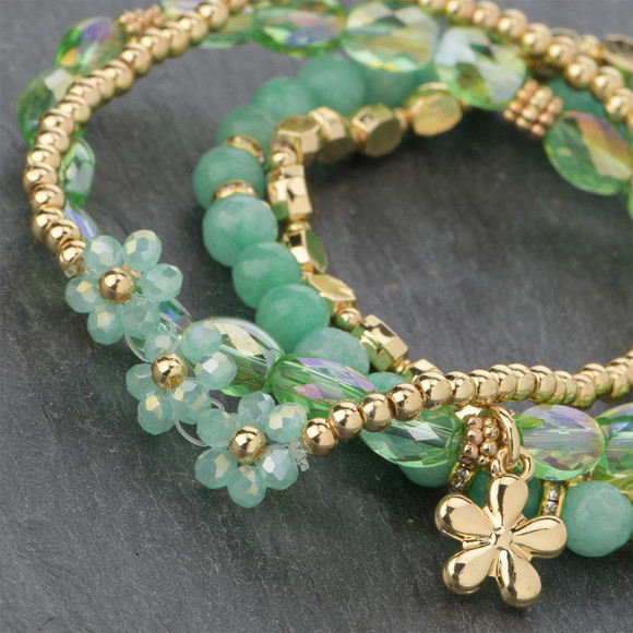 4 Damen Armbänder im Set