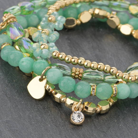 4 Damen Armbänder im Set