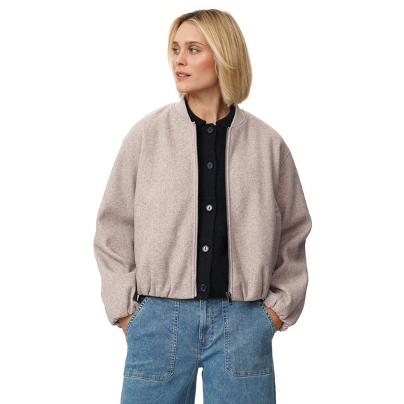 Damen Jacke in Woll-Optik