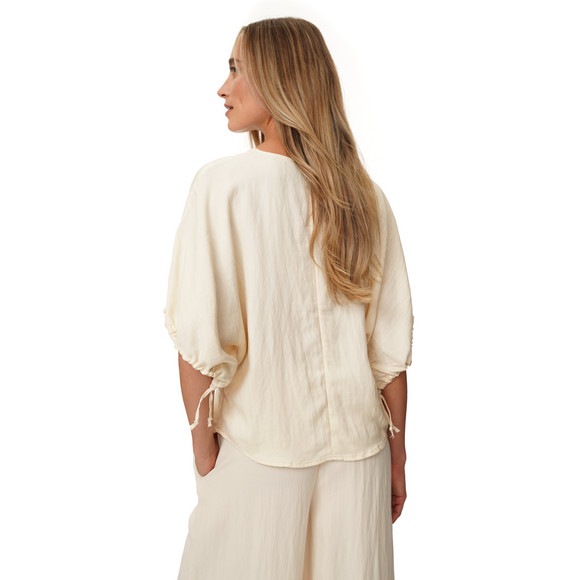 Damen Bluse mit Fledermausärmeln