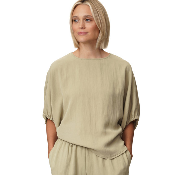 Damen Bluse mit Fledermausärmeln