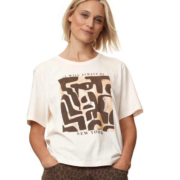 Dames T-shirt met print