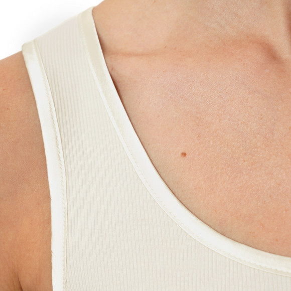 Damen Top aus Feinripp