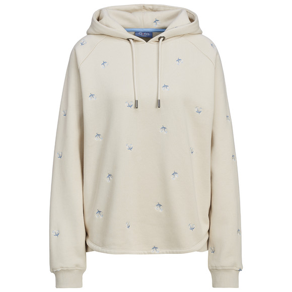 Damen Hoodie mit Stickerei
