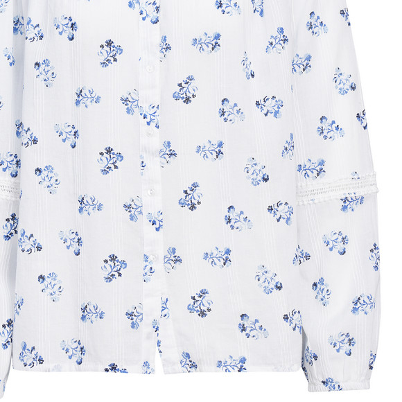 Damesblouse met all-overprint