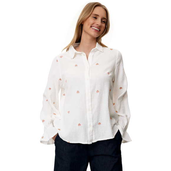 Damesblouse van mousseline