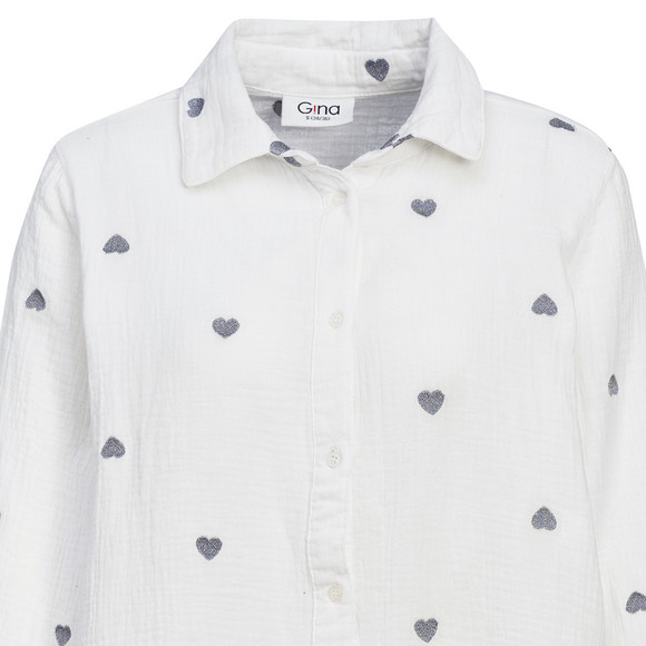 Damesblouse van mousseline
