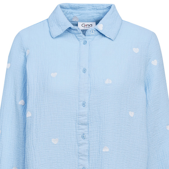 Damesblouse van mousseline