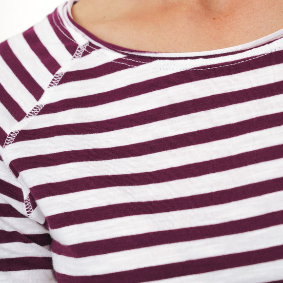 Damen Langarmshirt im Steifen-Look