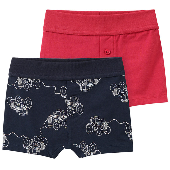 3 babyboxershorts met biologisch katoen