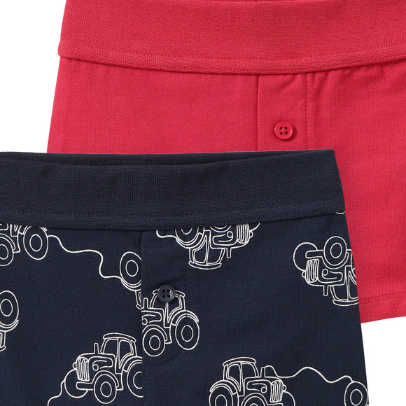 3 babyboxershorts met biologisch katoen