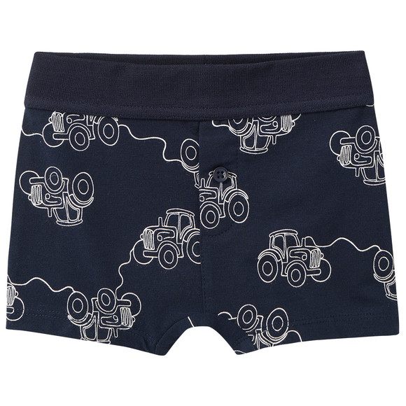 3 babyboxershorts met biologisch katoen