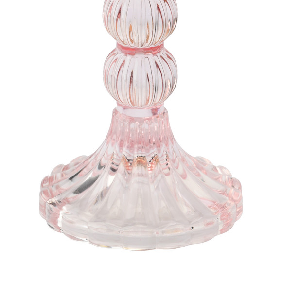 Großer Kerzenhalter mit Relief-Muster