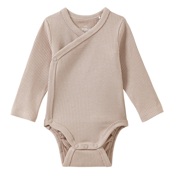 Newborn Wickelbody mit Rippstruktur