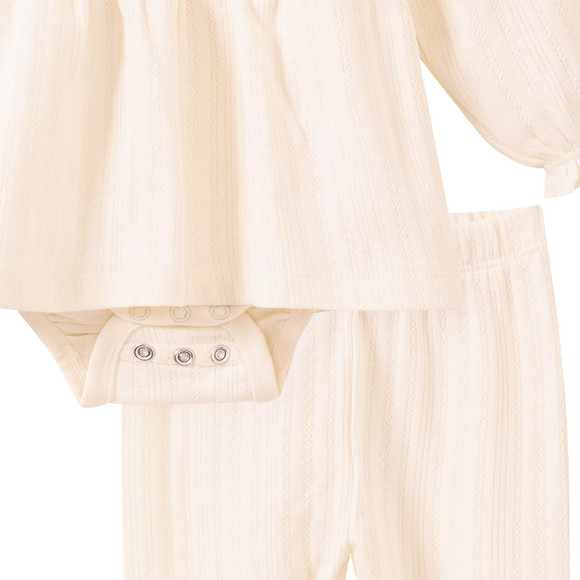 Newborn Set mit Bodykleid und Hose
